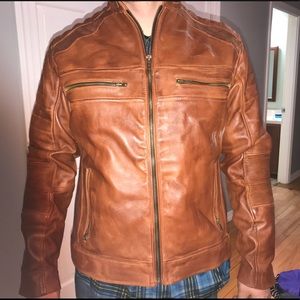 Men’s leather jacket